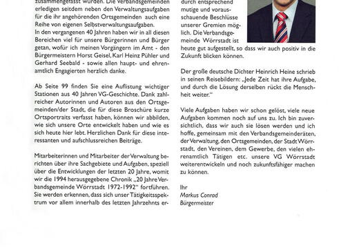40 Jahre Verbandsgemeinde Wörrstadt 1972-2012 (006, 007)