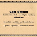 Carl Schmitt, Buchbinderei 1929