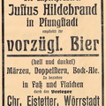 Ch. Eistetter, Pfungstädter Bier 1929