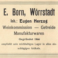 E. Born, Inh. Eigen Herzog Manufakturwaren 1925
