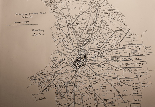 Flurkarte (1828) Gemarkung Wörrstadt 