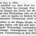 Gewann "Auf dem Wehr" / Hessisches Flurnamenbuch von 1936 für Wörrstadt