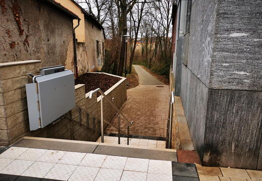 Ochsengraben - (Foto von 2023) Ortsgraben Eingang / Ausgang Friedrich-Ebert-Straße
