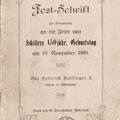 Fest=Schrift von 1909 / Erinnerung an die Feier von Schillers 150 jähr. Geburtstag (PDF)