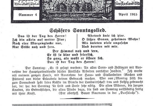 Heimat - Nummer 04 im April 1915